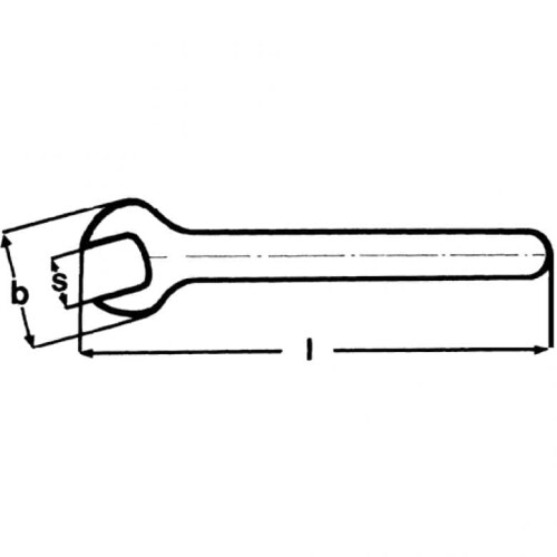 Knipex Open-end wrench 98 00 17 2
