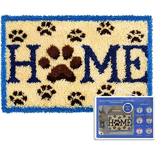 Latch Hook Rug Kit, Home, 6040 cm