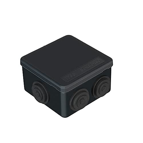 IP55 Waterproof Junction Box, ABS Plastic Outdoor Electrical Project ...
