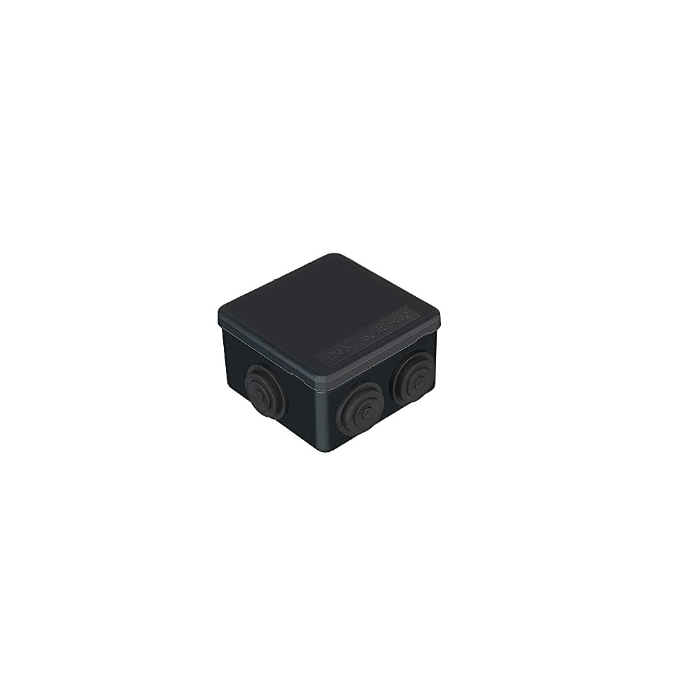 Ip55 Waterproof Junction Box, Abs Plastic Outdoor Electrical Project Box Enclosure, Universal Weatherproof Surface Mounted External Cctv Junction Box 5056479006703