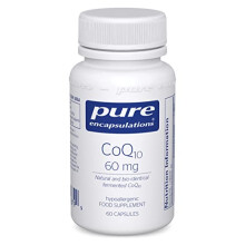 - CoQ10 60mg - Natural and Bio-Identical Fermented Coenzyme Q10-60 Capsules