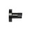 Croydex Metra Flexi-Fix Double Robe Hook, Matt Black 3