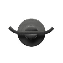 Metra Flexi-Fix Double Robe Hook, Matt Black