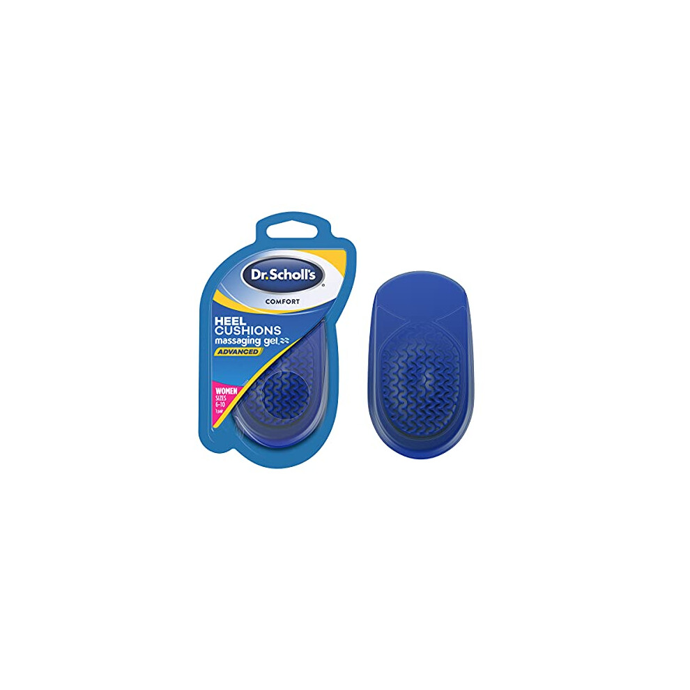 Dr Scholl's Comfort Heel Cushions For Women, 1 Pair, Size 6-10