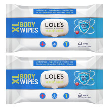 XL Body Wipes - Cleansing, Hydrating & Rinse Free - Extra Large Soft & Wet Body Wipes for Adults, Daily Use & Immobile - No Harsh Chemicals, Parabens