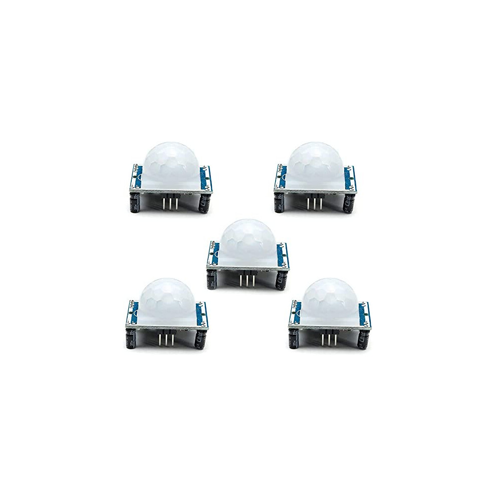 5Pcs Human Sensor Module Pyroelectric Infrared Pir Motion Detector Modules 798339965007