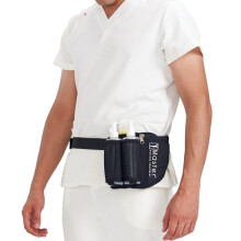 Adjustable Double Bottles Massage Oil Holster Massage Lotion Holster for 8 Oz (2 Bottles Include)