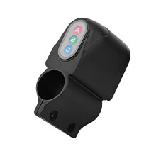 Anti-Theft Bicycle Alarm 4 Digital Password Bike Security Lock, Waterproof, Vibration Alarm and 110db Alarm Signal for Bicycle, Motorcycle, Moped Bike
