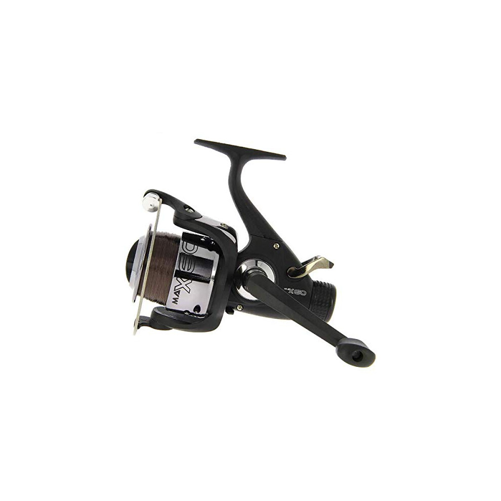 Max60 2bb 'Carp Runner' Reel with Line - Green, 10 lb