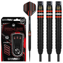Pro-Line Tungsten Steeltip Dart Set 24 gram with Prism Alpha Flights and Prism Force Shafts (Stems)