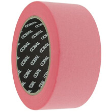 71603 Precision Masking Tape Low Tack Clean Edges on Sensitive Surfaces Pink Washi Paper 2 inch 50M roll