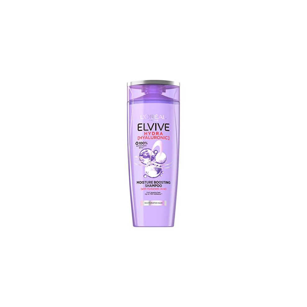 L’oréal Paris Elvive Hydra Hyaluronic Acid Shampoo 300Ml Moisturising For Dehydrated Hair