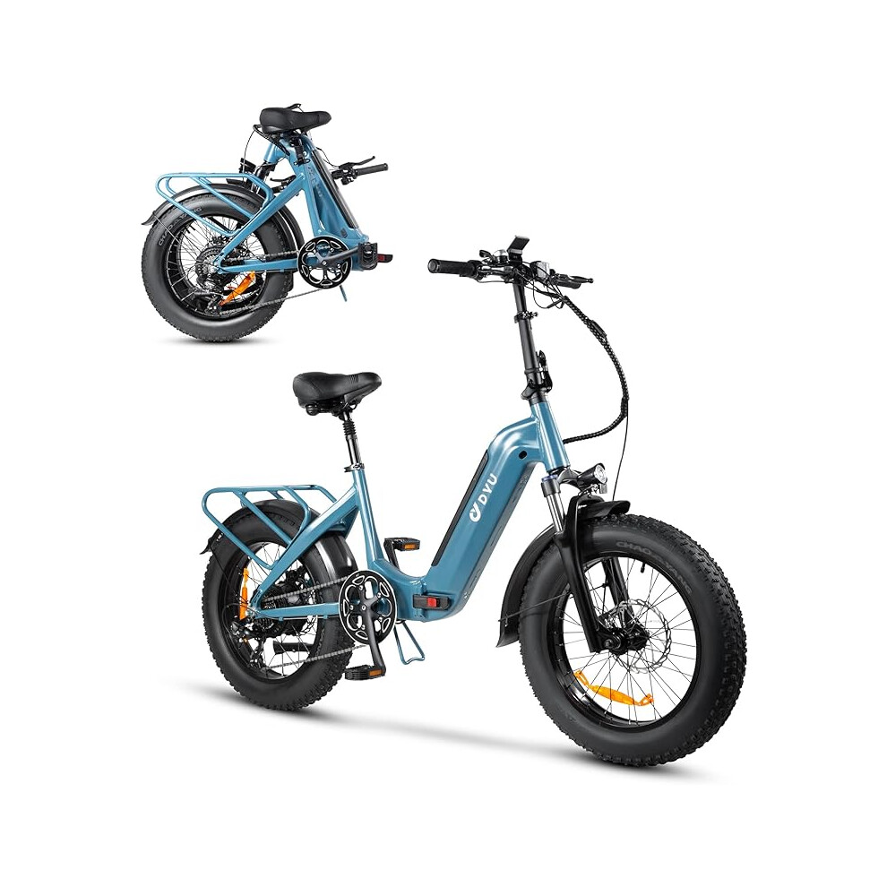 DYU FF500 E-Foldable 20 Fat Tire 500W Dual Shock Absorber