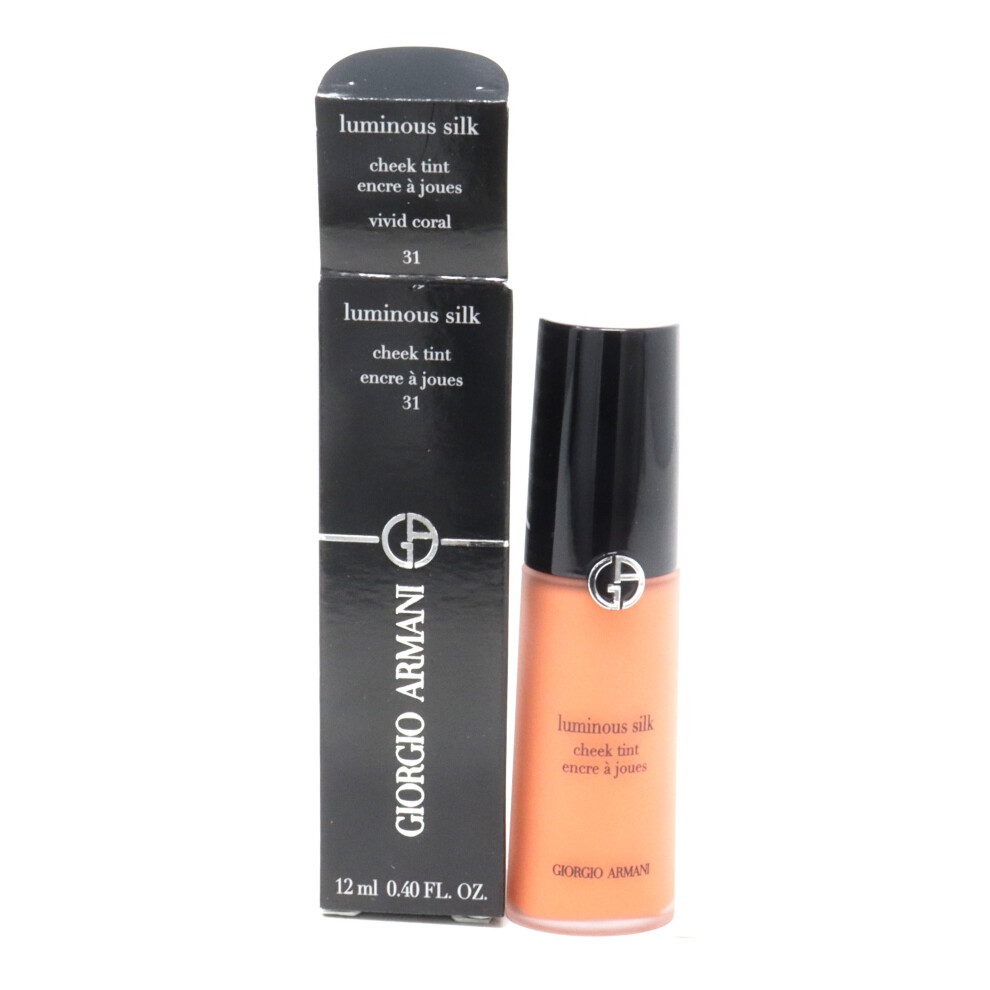 (31 Vivid Coral) Giorgio Armani Luminous Silk Multi-Purpose Glow Concealer 0.4oz  New With Box