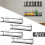 4 Pack Kitchen Shelf Spice Rack Wallmounted Storage Organizer Cupboard Stand 4