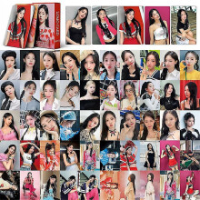 (MM-5-GD13) Kpop 55pcs/set Gidle 4th Anniversary Album Yuqi Soyeon Lomo Cards (g)i-dle Girls I Burn Photo Card Minnie Postcard Fans Gift