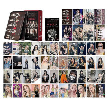 (SC-5-GD01) Kpop 55pcs/set Gidle 4th Anniversary Album Yuqi Soyeon Lomo Cards (g)i-dle Girls I Burn Photo Card Minnie Postcard Fans Gift