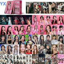 (YX-5-GD) Kpop 55pcs/set Gidle 4th Anniversary Album Yuqi Soyeon Lomo Cards (g)i-dle Girls I Burn Photo Card Minnie Postcard Fans Gift