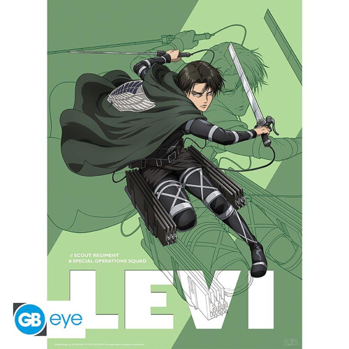 ATTACK ON TITAN Set 2 Chibi Posters - Set 1 (52x38) 1