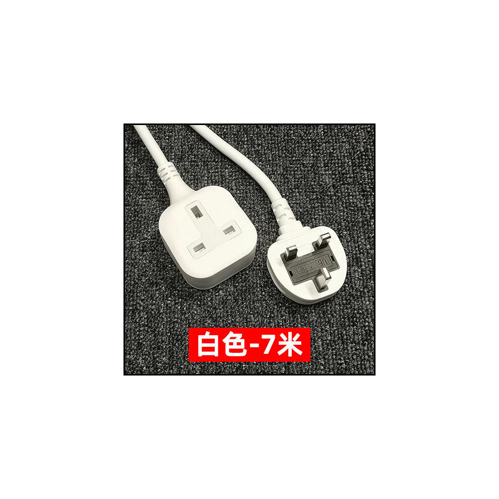 (Black -20 meters) Suitable For Recording Tourist Camping Programs, Socket Extension Cable, Hong Kong Singapore Plug Cable, Anti Drop British Power Ex