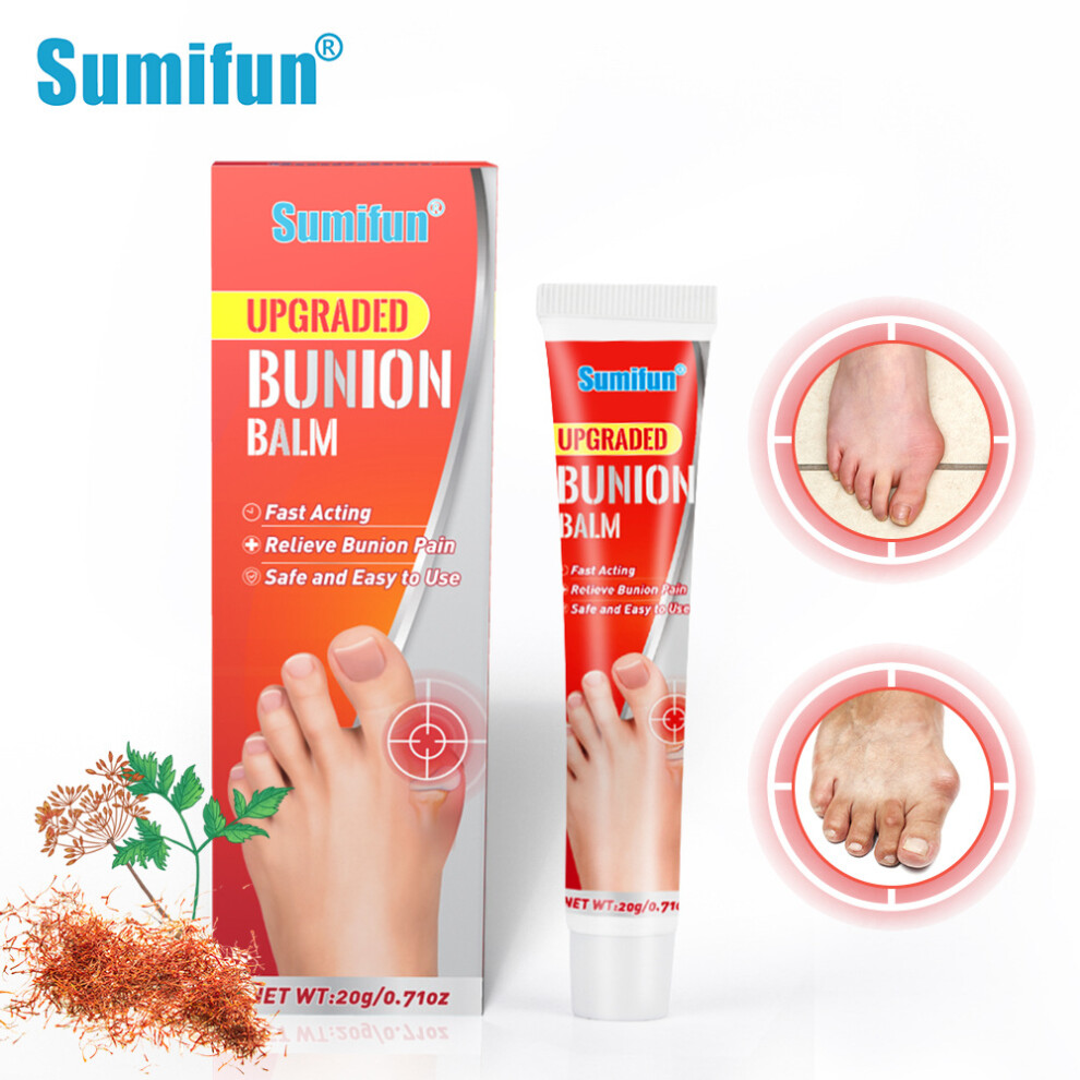 Flemye Upgraded Bunion Soothing - External Skin Relief For Foot Joint Comfort, 20G Cream
