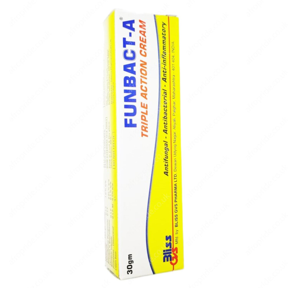 (1) Funbact-A Triple Action Cream 30g