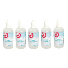Sterile Saline Solution NaCl 0.9% 5 x 100 ml - Nasal Hygiene, Wound Irrigation, Nebuliser Use