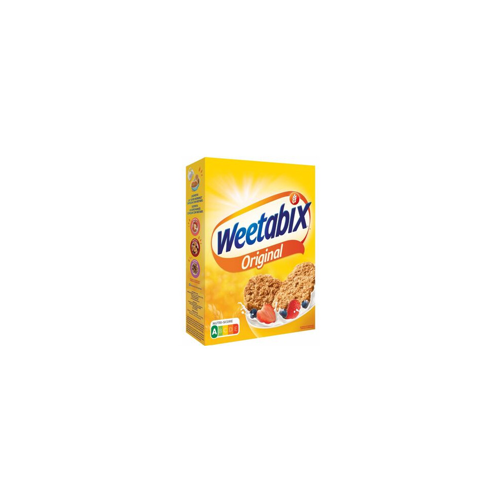 48 Weetabix Breakfast Cereal Wholegrain Healthy 860g (30.34Oz) 48 Bars