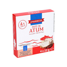 Portugal Fish Pate Paste 20 x 22g Cans Tuna Pate Portuguese (5 Packs)