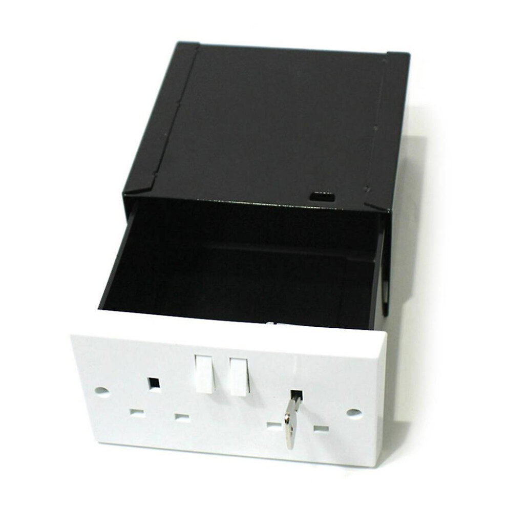 Secret Hidden Box Covert Hidden Safe Socket Box Secures Jewelry Valuables Cash 4814698905037