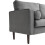 Living And Home (Grey) 2-Seat Velvet Sofa with Bolster Pillows 5
