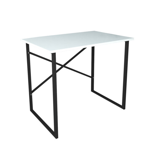 URBN Living (White) 90cm Wooden Computer Desk Modern Study Table
