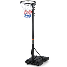 8.5-10 FT Basketball Hoop Basketball Goal w/ Fillable Base & Wheels
