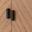 Seconique Leon 3 Door 2 Drawer Wardrobe Medium Oak Effect with Metal Feet 5