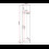 Seconique Malvern 1 Door Wardrobe in Urban Snow Hanging Rail and Shelf 2