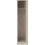 Seconique Malvern 1 Door Wardrobe in Urban Snow Hanging Rail and Shelf 3