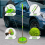 Car Wash Mop Head Microfibre Telescopic Cleaning Brush Long Handle 4