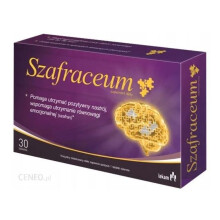 Szafraceum 30 szt nervous system positive mood emotional balance supplement