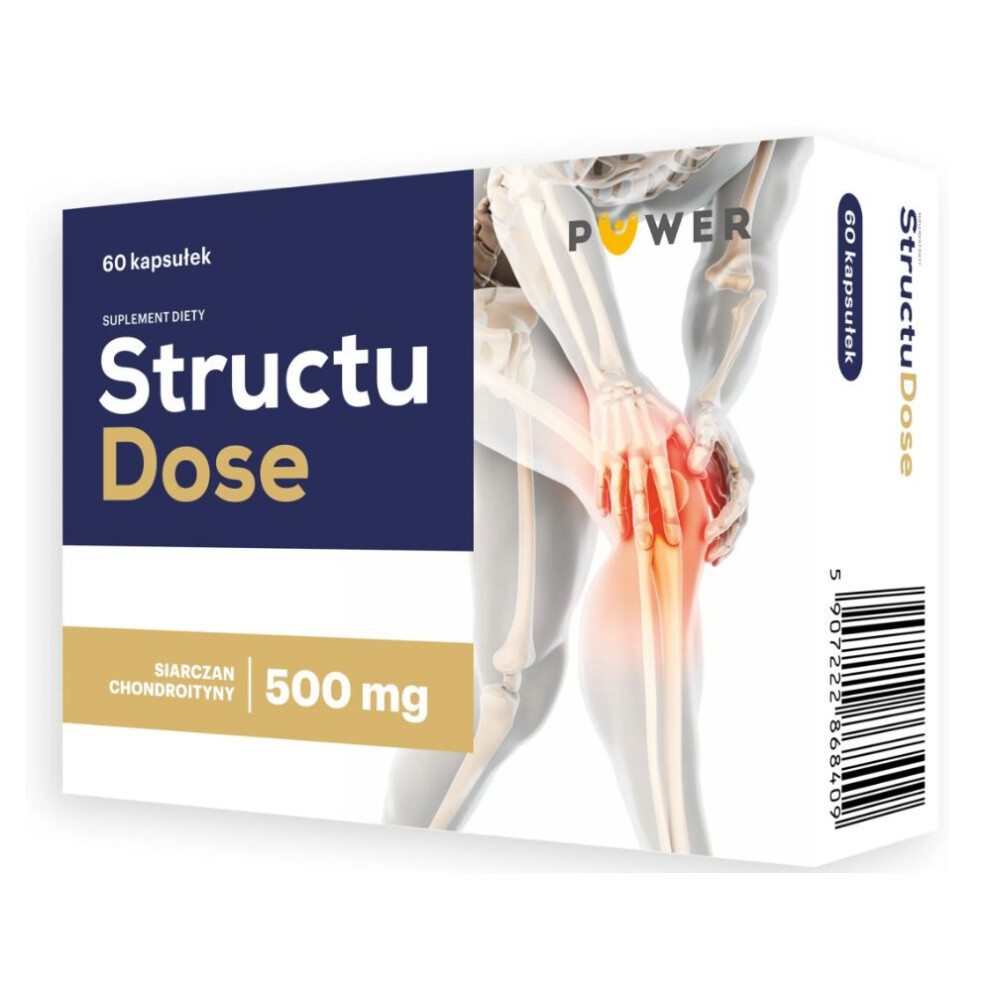 STRUCTU DOSE 60 tab support the functioning of joints chondroitin sulfate supplement