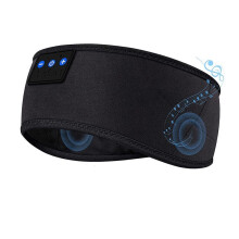 Chronus Sleep Headphones Bluetooth 5.2 Headband Sleeping Eye Mask Wireless Music Earbuds Earphones for Side Sleepers Built-in HD Speakers