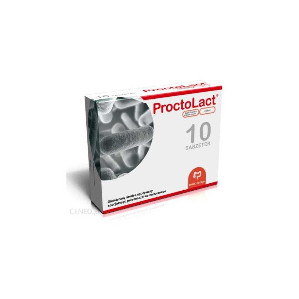 ProctoLact 2g 10 sasz probiotic prebiotic intestinal microflora digestive sanprobi