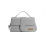 (Grey) Women's Handbag PU leather shoulder bag 1
