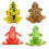 Fake Toad Toad Prop Frog Playing In Water Squeezing To Call Animal Toys 5