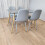Dining Table Set of 4 Wooden Grey Table with 4 Grey Gem Chairs 8