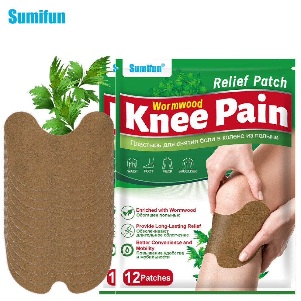 Xylfly Wormwood Knee Patch Joint, Lumbar, Cervical, Muscle And Bone Pain Care Patch