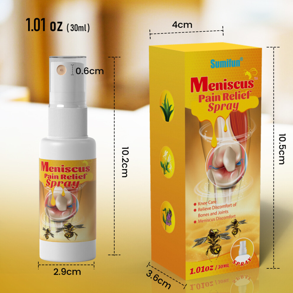 Flemye (30Ml) Bee Venom Pain Relief Spray Muscle And Joint Massage Soothing Spray