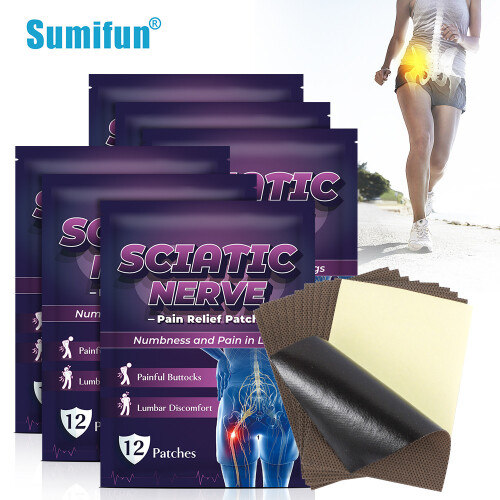 Sciatic nerve acupoint patch plaster patch 12 patches/bag 1