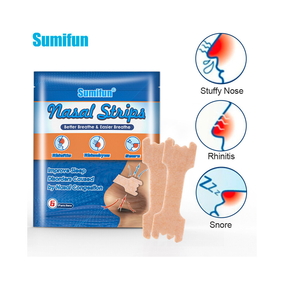 Flemye Anti-Snoring Nasal Patch Relieves Nasal Congestion, Cold, Rhinitis And Snoring
