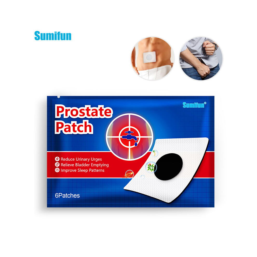 Flemye 6 Pieces/Bag, Prostate Plaster, Belly Button Health Patch, Health Care