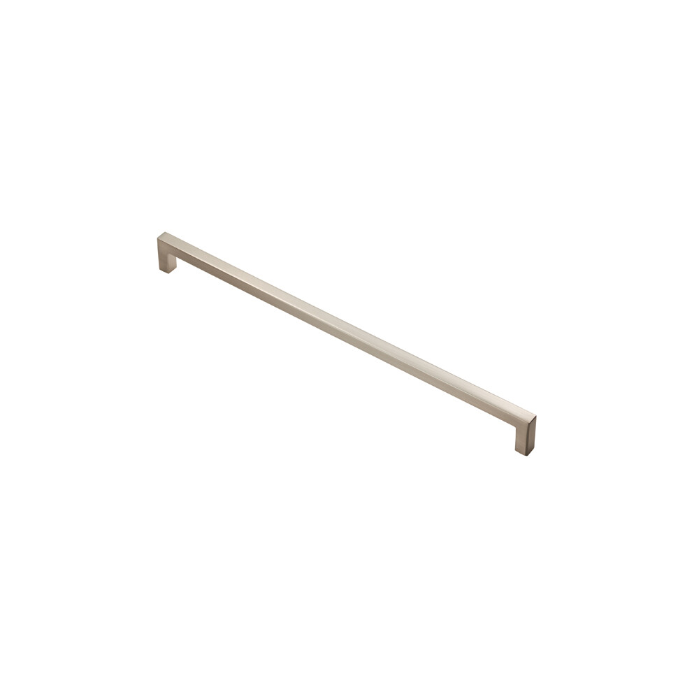 (320Mm Handle) Satin Nickel Square Cabinet Handles 160Mm 320Mm 5056767300032